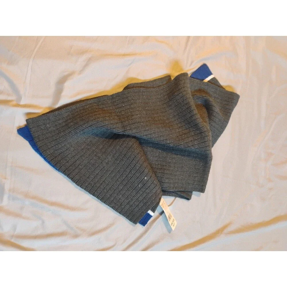 Nu-Tech Accessories One Size Adult Stripe Scarf Charcoal